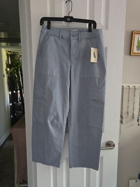 Universal Thread Light Blue Wide Leg Cargo Pants